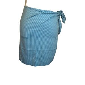 NWT Andie Swim The Maya Sarong Blue‎ Splash Size S/M